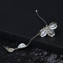 [HAIR STICK] KANZASHI SAKURA(CHERRY BLOSSAM B) | CHECOS | SILVER WIRE WORK