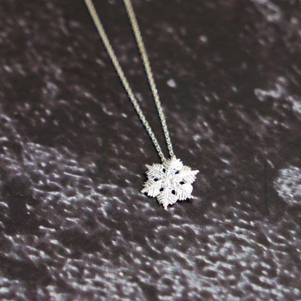 [NECKLACE] SNOWFLAKE | CHECOS | SILVER WORK