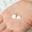 [PIERCED EARRINGS] CAMELIA | CHECOS | SILVER WORK