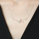 [項鍊]嬰兒的呼吸| Checos |銀色工作