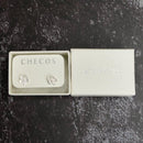 [刺耳的耳環]櫻花| Checos |銀色工作