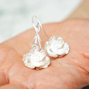 [刺耳的耳環] Shirley Poppy L | Checos |銀色工作