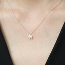 [項鍊]日本杏| Checos |銀色工作