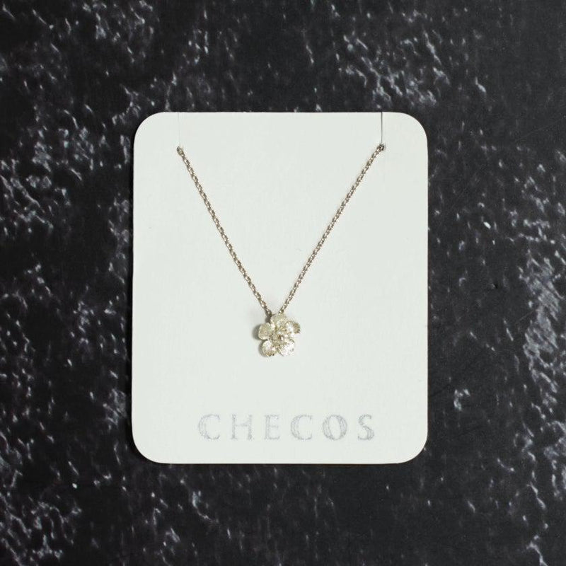 [NECKLACE] JAPANESE APRICOT | CHECOS | SILVER WORK
