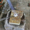 [刺耳的耳環] Shirley Poppy L | Checos |銀色工作