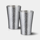 [MUG (CUP)] TUMBLER RIKKA (M) PAIR | OSAKA NANIWA PEWTER WARE