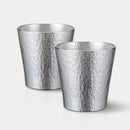 [MUG (CUP)] OLD RIKKA PAIR | OSAKA NANIWA PEWTER WARE