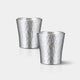 [SAKE CUP] RIKKA PAIR | OSAKA NANIWA PEWTER WARE