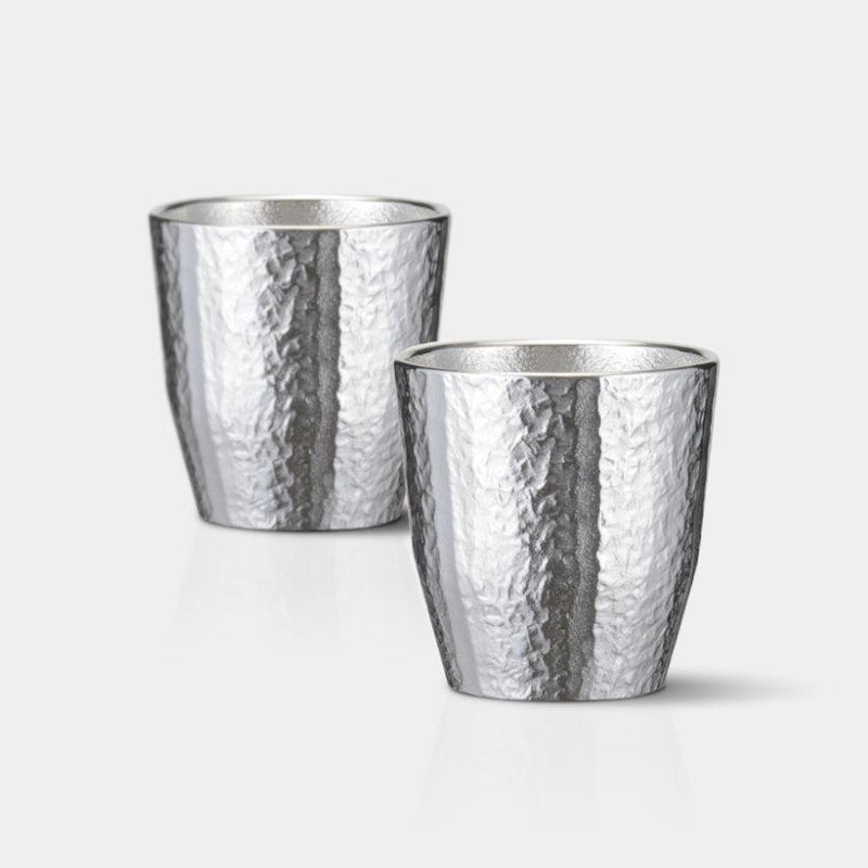 [Sake Cup] Twinkle 쌍 | 오사카 나니와 백랍웨어