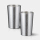 [MUG (CUP)] TUMBLER NATURAL (S) PAIR | OSAKA NANIWA PEWTER WARE