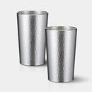 [MUG (CUP)] TUMBLER NATURAL (S) PAIR | OSAKA NANIWA PEWTER WARE