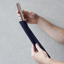[HAND FAN BAG] NAVY  (UP TO ABOUT 10.24 IN. IN LENGTH) | KYOTO FOLDING FANS | OHNISHI TSUNE SHOTEN