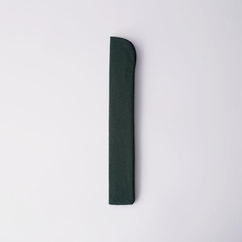 [핸드 팬 가방] 녹색 (길이가 약 10.24 인치) | 교토 접는 팬