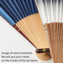 [HAND FAN] MEN'S PAPER FAN MEDAKA SCOOPING | KYOTO FOLDING FANS | OHNISHI TSUNE SHOTEN