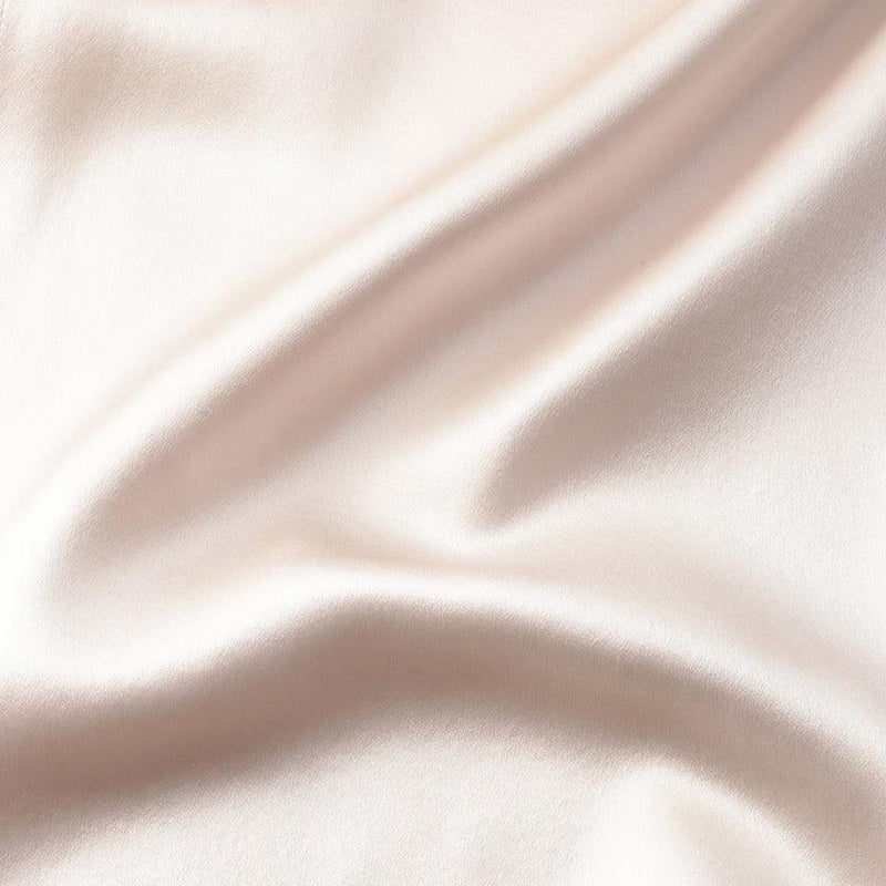 [ROOMWEAR] SILK GOWN PEARL WHITE | SEWING