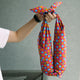 [FUROSHIKI] SQUARE RED | HAND PRINTING