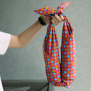 [FUROSHIKI] SQUARE RED | HAND PRINTING