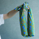 [FUROSHIKI] DIAMOND GREEN | HAND PRINTING