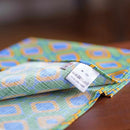 [FUROSHIKI] DIAMOND GREEN | HAND PRINTING