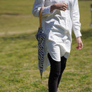 [우산] Parasol Star Blue (꼰 나무) | 손 인쇄