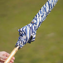 [우산] Parasol Star Blue (꼰 나무) | 손 인쇄