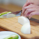 [KITCHEN (CHEF) KNIFE] HIGH CARBON STAINLESS STEEL INTERCUTTING POLISHED DAMASCUS PETTY KNIFE 150MM OAK OCTAGONAL PATTERN-KAKISHIBU FINISH- | SAKAI FORGED BLADES|YAMAWAKI CUTLERY