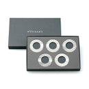 [CHOPSTICK REST (HOLDER)] RIN - 5 PIECES | TAKAOKA BRONZE CASTING | NOUSAKU