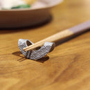 [CHOPSTICK REST (HOLDER)] RIN - 5 PIECES | TAKAOKA BRONZE CASTING | NOUSAKU