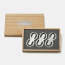 [CHOPSTICK REST (HOLDER)] 8 - 3 PIECES | TAKAOKA BRONZE CASTING | NOUSAKU