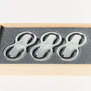 [CHOPSTICK REST (HOLDER)] 8 - 3 PIECES | TAKAOKA BRONZE CASTING | NOUSAKU