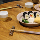 [餐具休息]折疊起重機-5件|高田銅牌| Nousaku