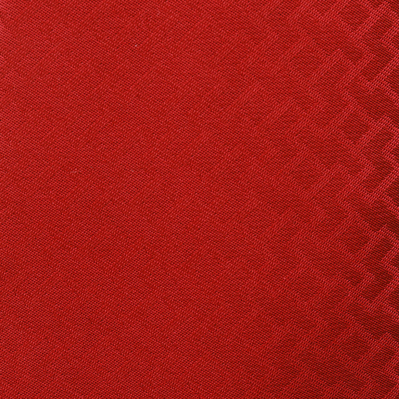 [TIE] AJIRO-NO-MANJI RED C | Hakata Textiles | 오카노