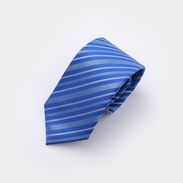 [TIE] Stripe Blue G | Hakata Textiles | 오카노