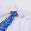 [領帶]條紋藍色G | hakata紡織品| Okano