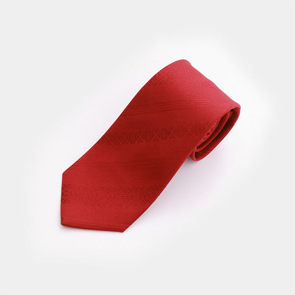 [tie] คลาสสิกสีแดง F | Hakata Textiles | Okano