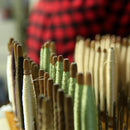 [tie] Chi Genbu Black A | hakata紡織品| Okano