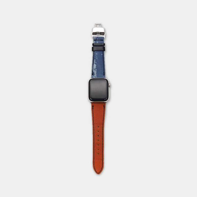 [APPLE WATCH BAND] CHAMELEON BAND FOR APPLE WATCH 41 (40,38) MM (TOP AND BOTTOM SET) 3 | KYOTO YUZEN DYEING