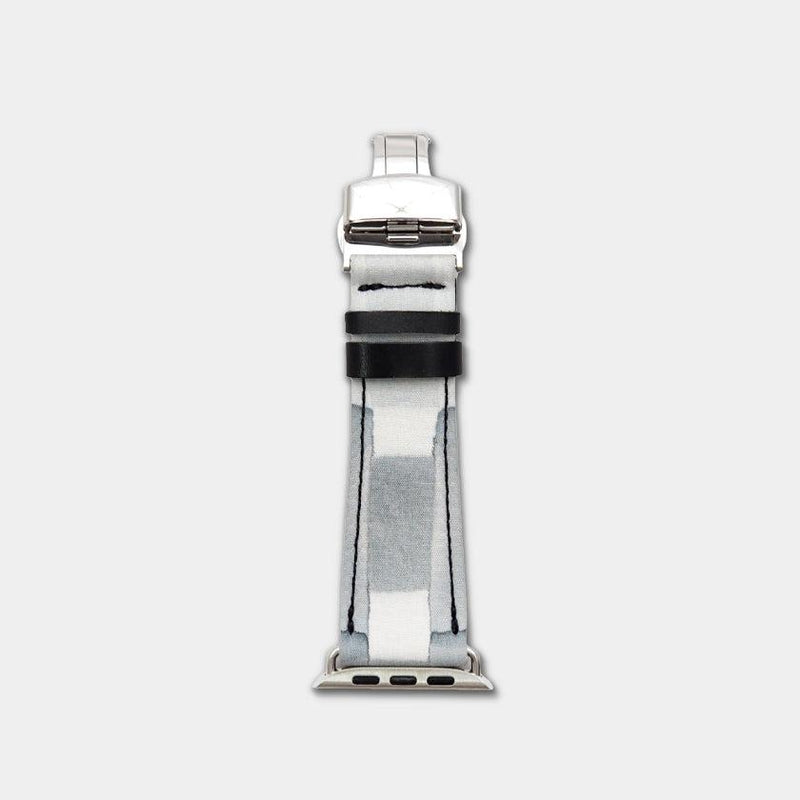 [Apple Watch Band] Chameleon Band สำหรับ Apple Watch 45 (44,42) มม. (ชุดบนและล่าง) 3 | Kyoto Yuzen สีย้อม