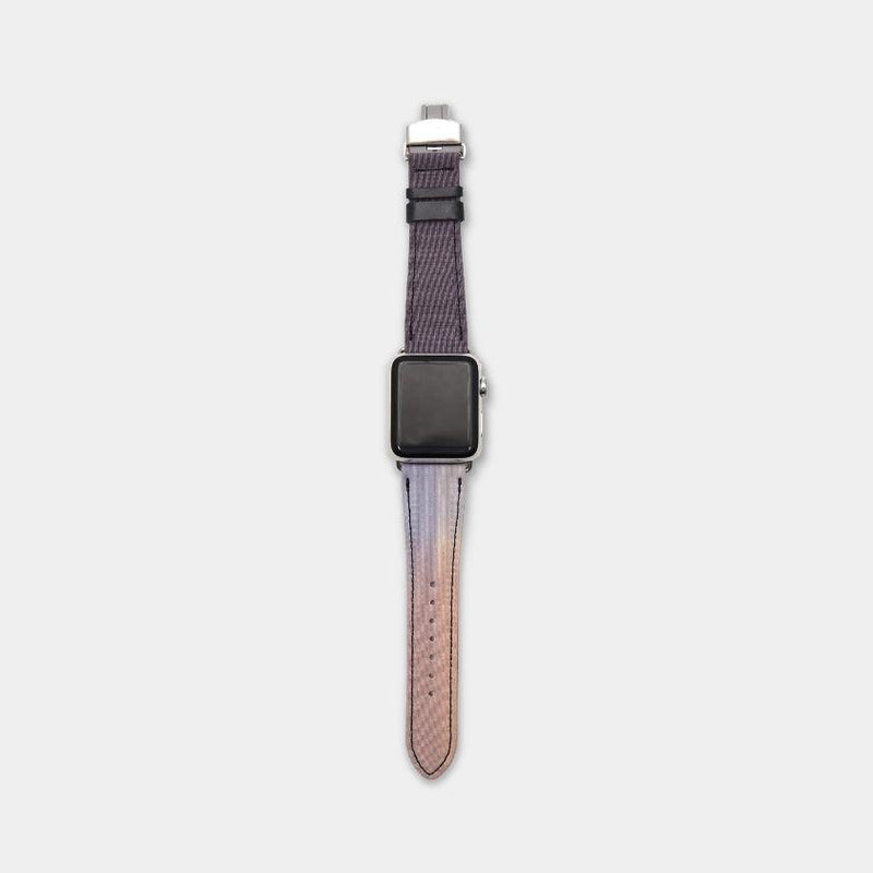 [Apple Watch Band] Apple Watch 45（44,42）毫米（頂部和底部）4 |京都Yuzen染色