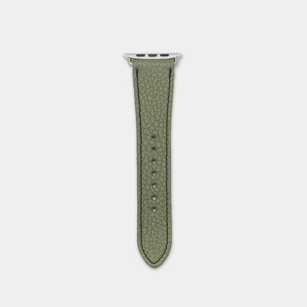 [Apple Watch Band] Apple Watch의 카멜레온 밴드 45 (44,42) mm (하단 6시 쪽) 가죽 p | 교토 유젠 염색