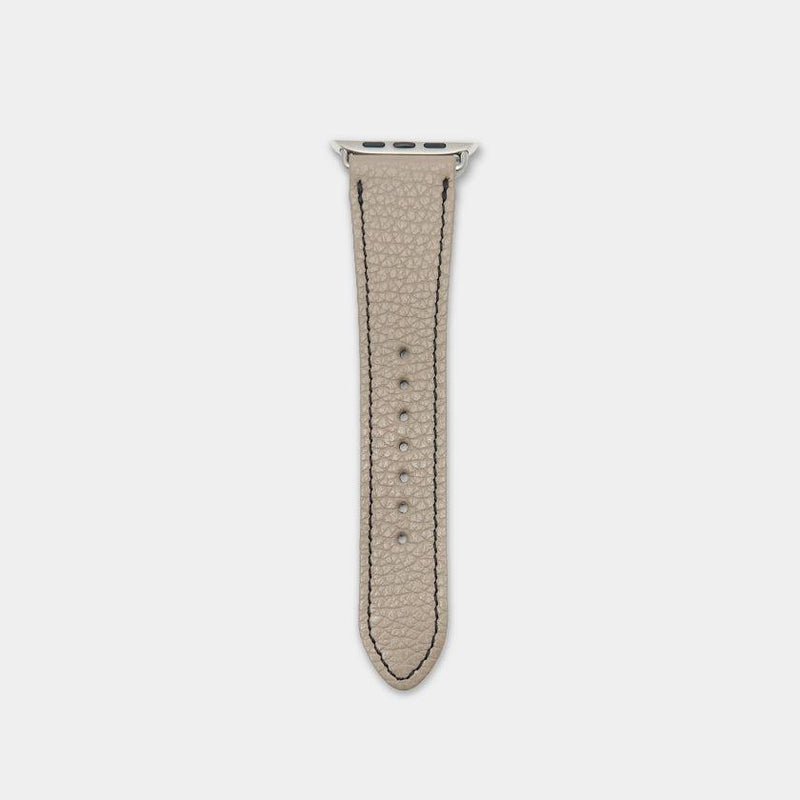 [Apple Watch帶] Apple Watch的變色龍樂隊45（44,42）毫米（底部6點側）皮革U |京都Yuzen染色