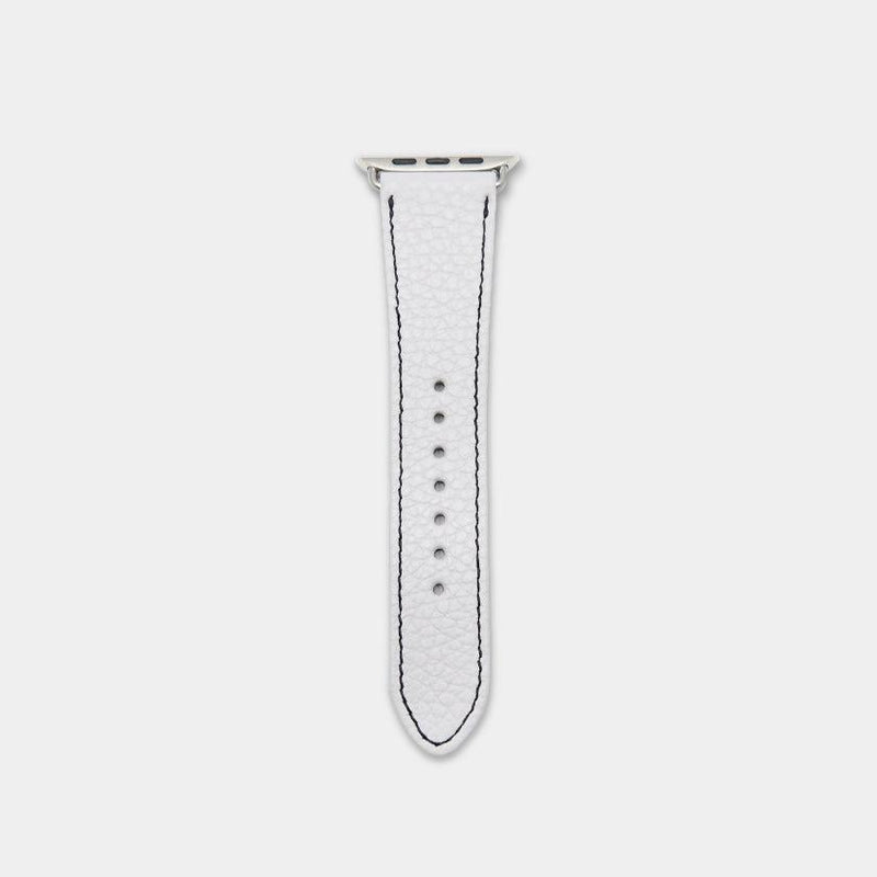 [Apple Watch帶] Apple Watch的變色龍樂隊45（44,42）毫米（底部6點側）皮革V |京都Yuzen染色