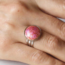 [ACCESSORY] ROUND RING SUKE (6 COLORS) | OWARI CLOISONNE