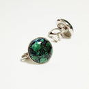 [ACCESSORY] ROUND EARRINGS 15mm SUKE (6 COLORS) | OWARI CLOISONNE