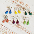 [ACCESSORY] DROP EARRINGS SUKE (6 COLORS) | OWARI CLOISONNE