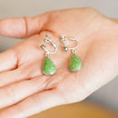 [ACCESSORY] DROP EARRINGS SUKE (6 COLORS) | OWARI CLOISONNE