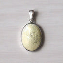 [附件]橢圓形吊墜haku（6種顏色）| Owari Cloisonne