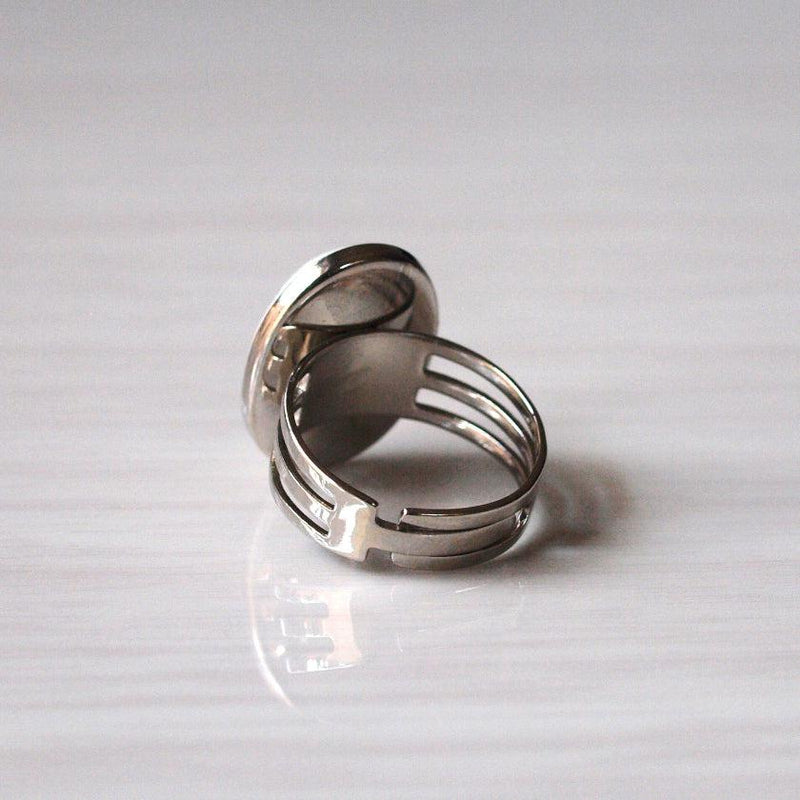 [액세서리] 타원형 반지 하쿠 (6 색) | 오 와리 클로슨
