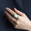 [配件]橢圓形戒指haku（6顏色）| Owari Cloisonne