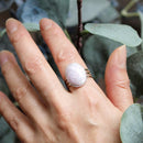 [配件]橢圓形戒指haku（6顏色）| Owari Cloisonne